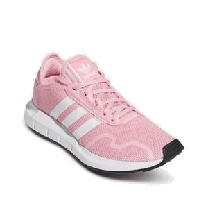 Girls Adidas pink sneakers size 4
